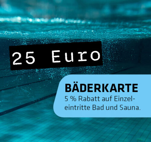 <div>Die Bäderkarte kann digital in einer Wallet gespeichert werden.&nbsp;</div><div><div><br><div></div><div>Auf Wunsch kann die Bäderkarte auf ein Armband übertragen werden womit ein direkter Zugang über das Drehkreuz möglich ist. Der Kauf eines Eintritts am Verkaufsautomaten ist dann nicht nötig.&nbsp;&nbsp;</div></div></div><div><br></div><div><b>Bitte beachten: Aktuell sind diese Bäderkarten nur in der Möllner Welle nutzbar!&nbsp;</b></div>