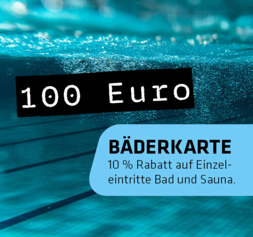 <div>Die Bäderkarte kann digital in einer Wallet gespeichert werden.&nbsp;</div><div><br></div><div>Auf Wunsch kann die Bäderkarte auf ein Armband übertragen werden womit ein direkter Zugang über das Drehkreuz möglich ist. Der Kauf eines Eintritts am Verkaufsautomaten ist dann nicht nötig.&nbsp;</div><div><br></div><div><b>Bitte beachten: Aktuell sind diese Bäderkarten nur in der Möllner Welle nutzbar!&nbsp;</b></div><div>
</div><div>
</div>