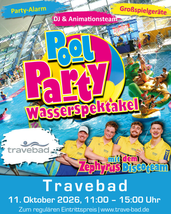 Travebad Pool Party