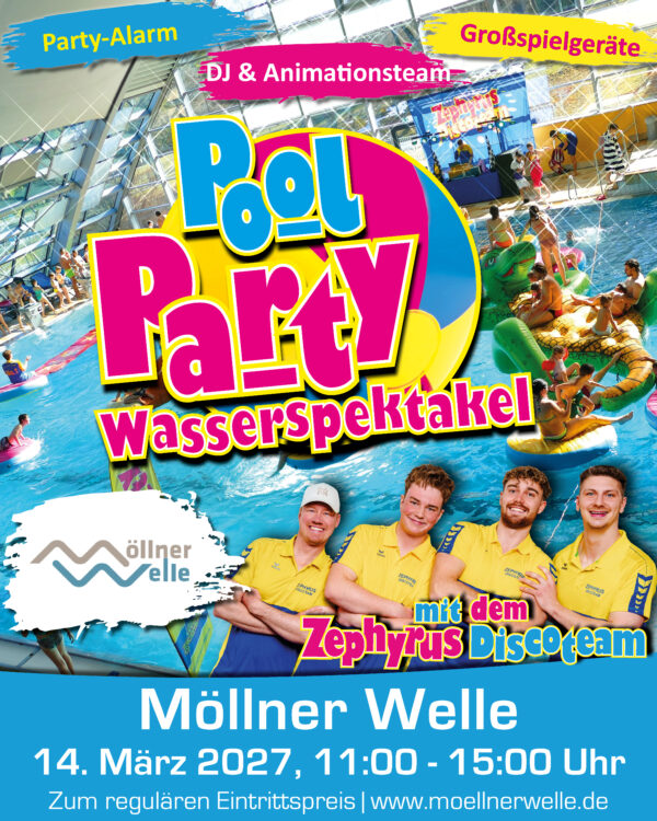 Pool Party Möllner Welle