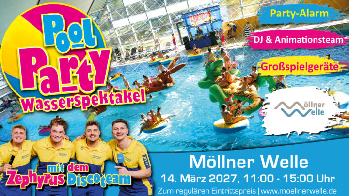 Pool Party Möllner Welle